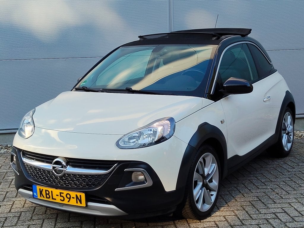 Opel Adam Rocks 1.4i Open Air, Cruise, Airco, 17inch, PDC, Voorwielaandrijving, ADAM, Lichtsensor, 4 cilinders