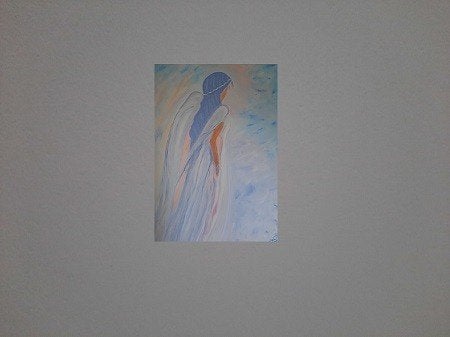 Groot schilderij ''ENGEL'' (v maker ARTSTREET), Oorspronkelijke maker, Nieuw, 125 cm of meer, Ophalen of Verzenden