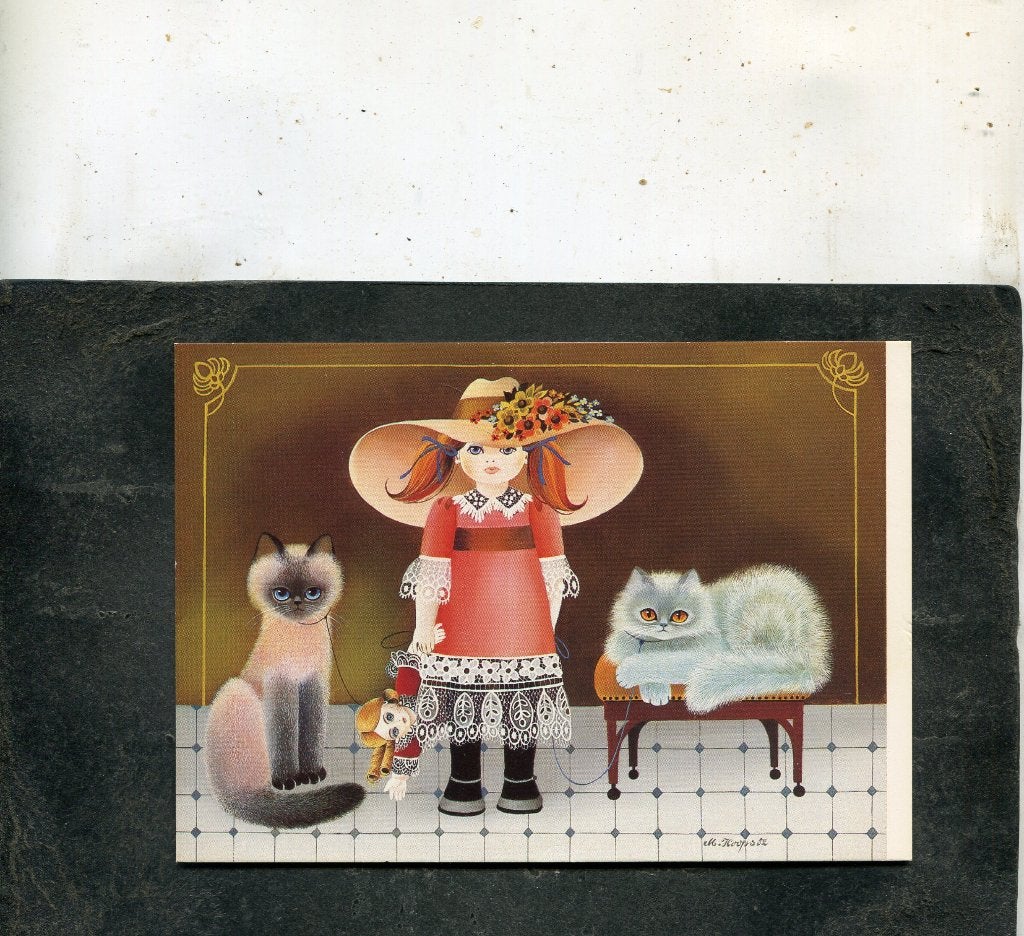 Ansicht Marlis Hoops - Flori und Resa, Verzamelen, Verzenden, 1980 tot heden, Ongelopen