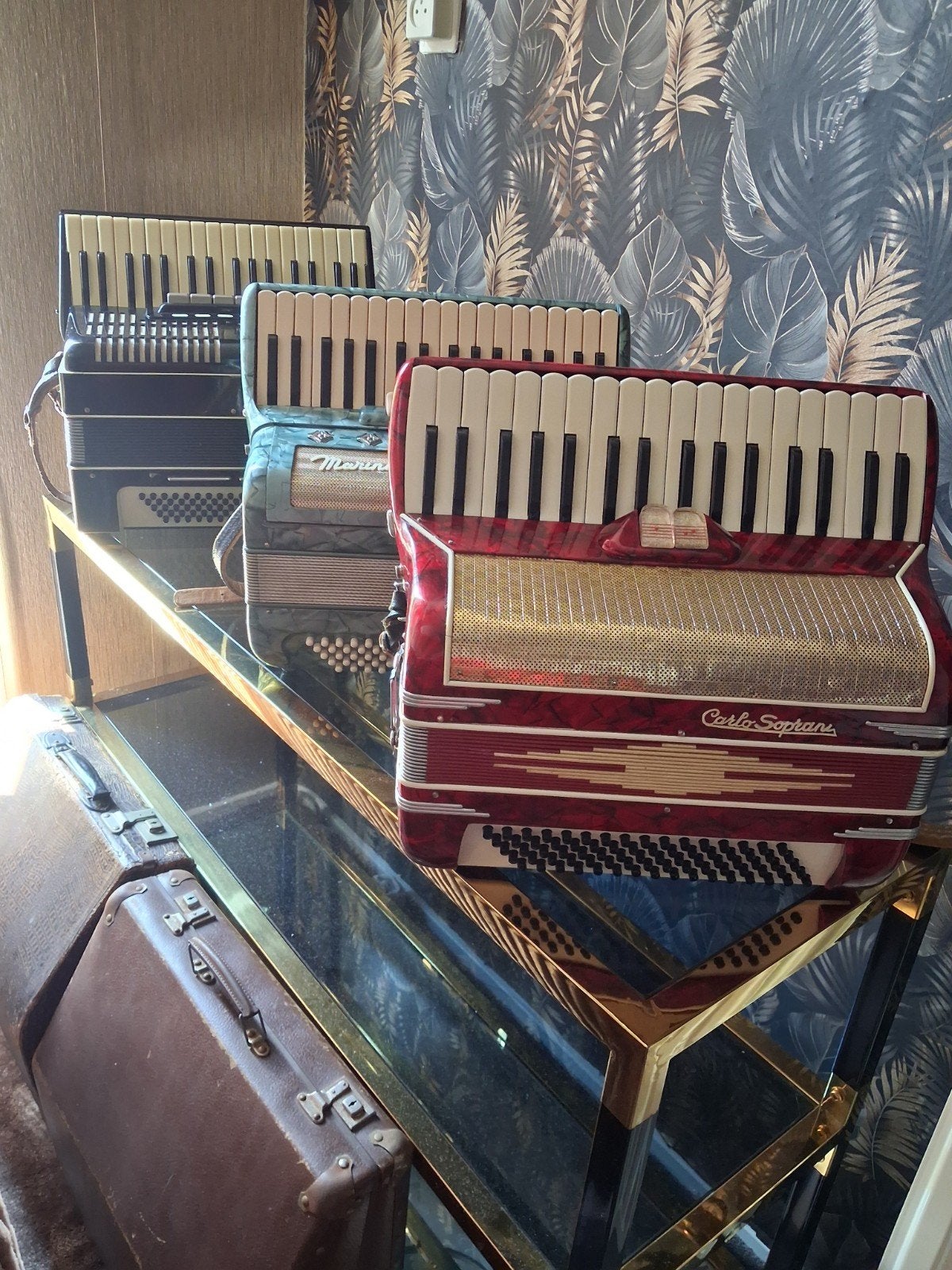 3 Accordeons te koop: Weltmeister, Marinucci, Soprani (80 ba, Muziek en Instrumenten, Accordeons, Gebruikt, 80-bas, Ophalen of Verzenden