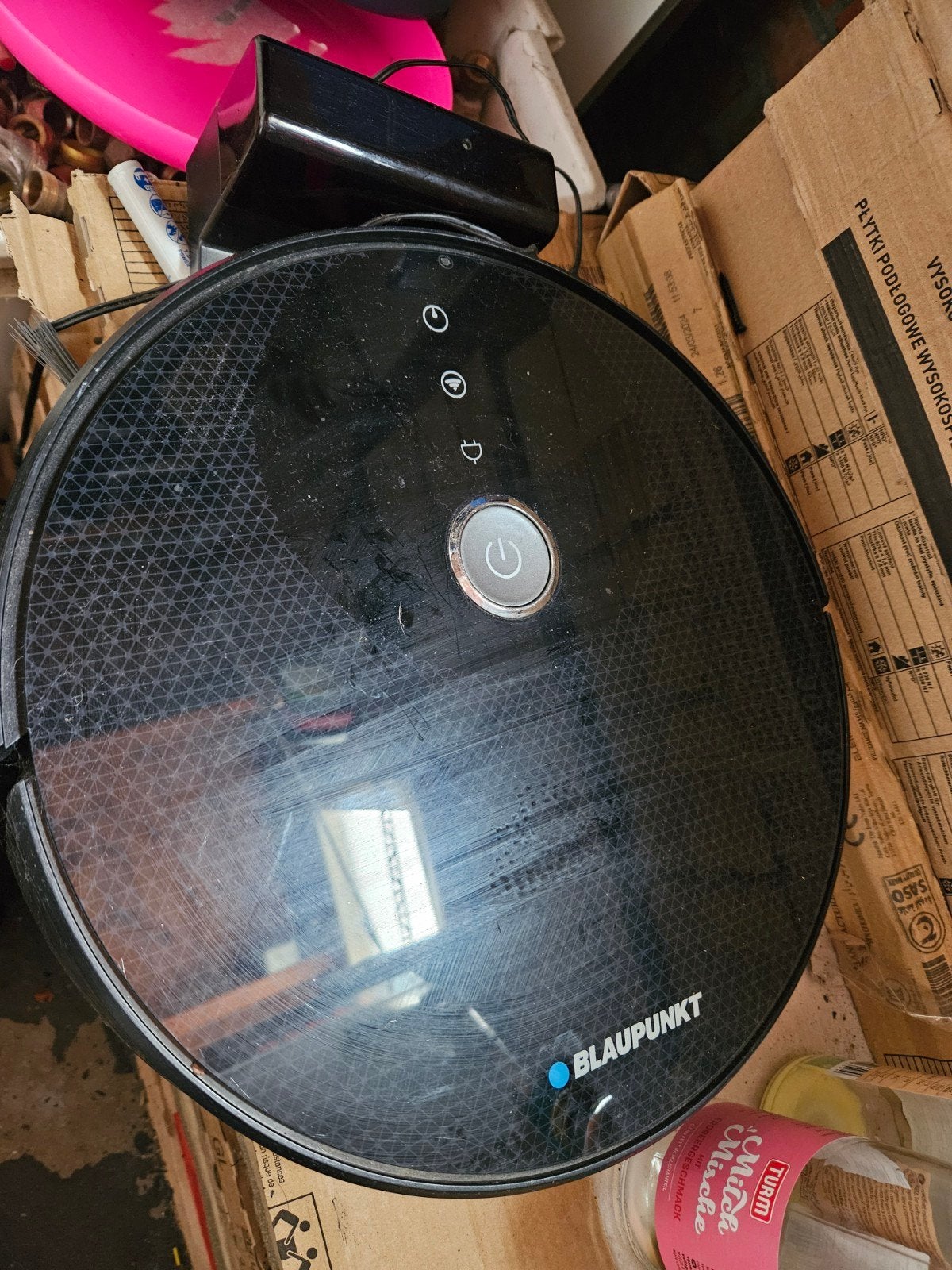 Blaupunkt Robotstofzuiger met Dweilfunctie - 2 jaar oud, Overige merken, Gebruikt, Bedienbaar via app, Ophalen of Verzenden