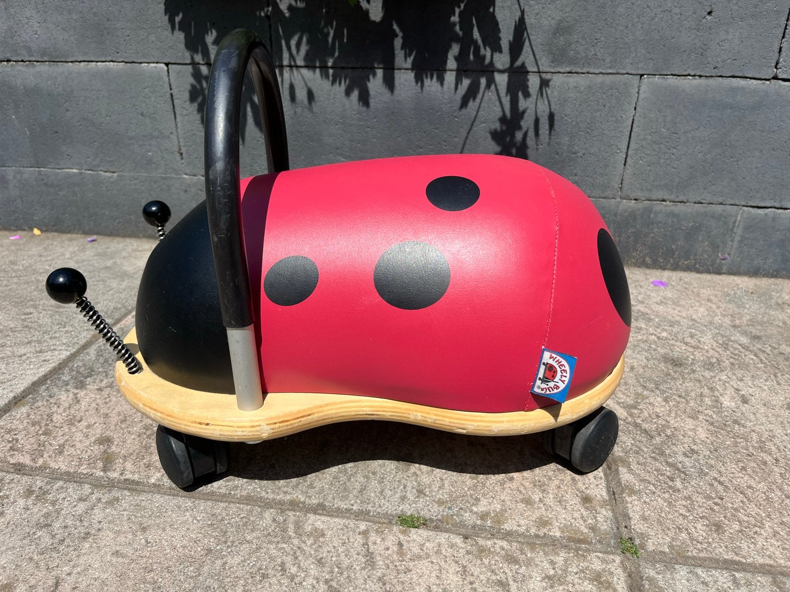 Wheely Bug lieveheersbeestje loopwagentje, Ophalen of Verzenden, Gebruikt, Loopvoertuig