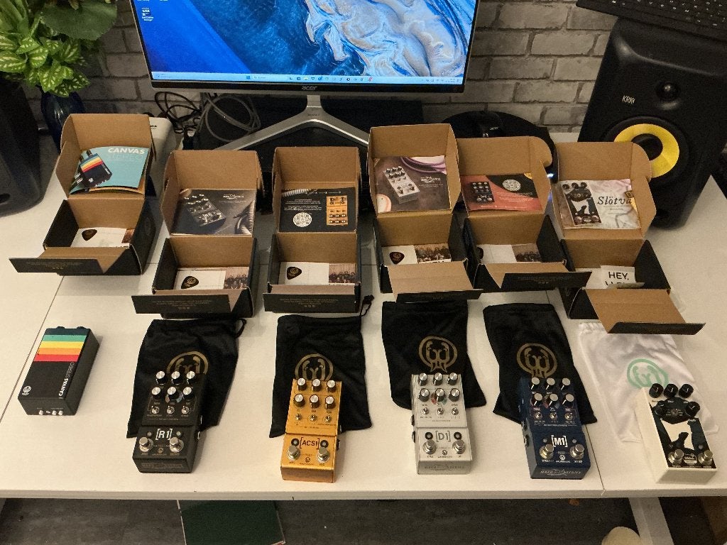 Te koop aangeboden (Walrus Audio, Two Notes, Boss), Ophalen of Verzenden, Zo goed als nieuw, Reverb