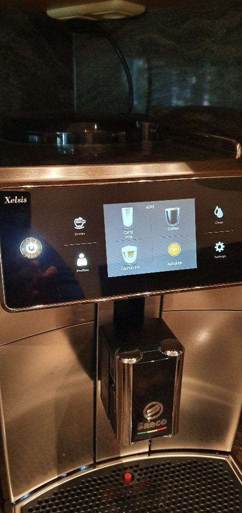 SAECO Xelsis SM7685/00 Volautomaat, Ophalen, Koffiemachine, Zo goed als nieuw, Afneembaar waterreservoir