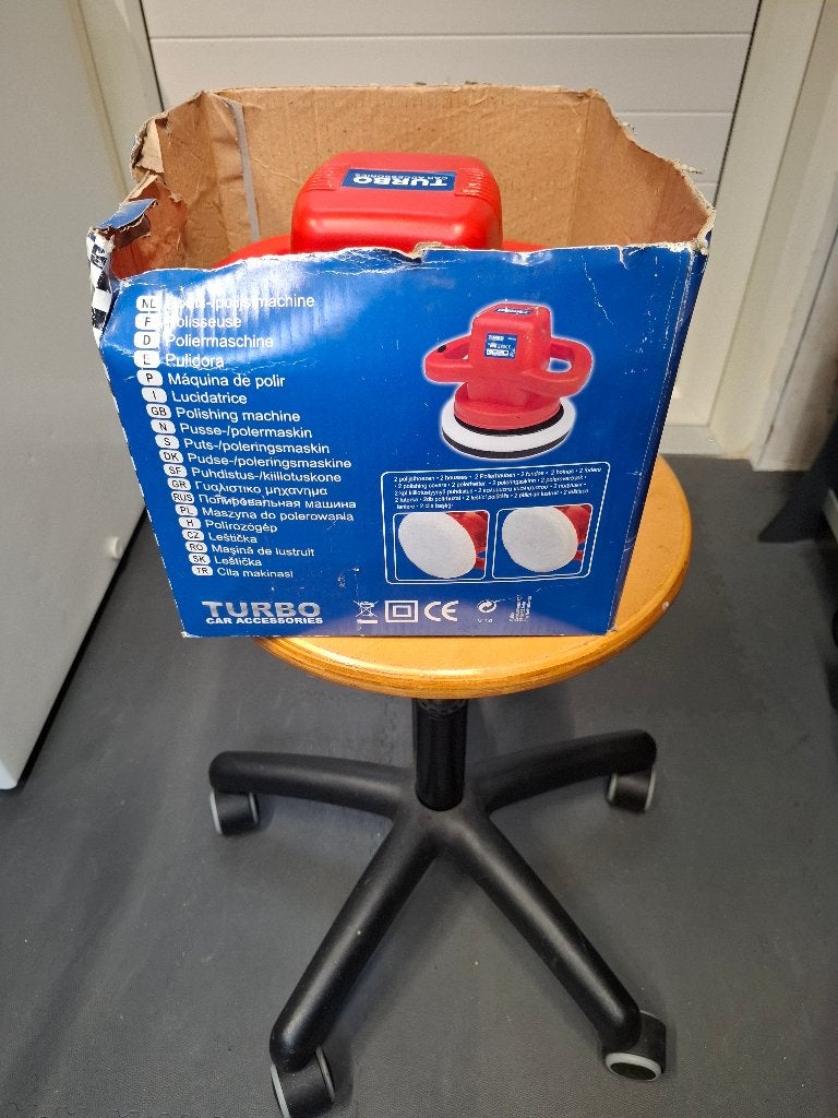 Turbo poetsmachine polijstmachine, Auto diversen, Ophalen of Verzenden