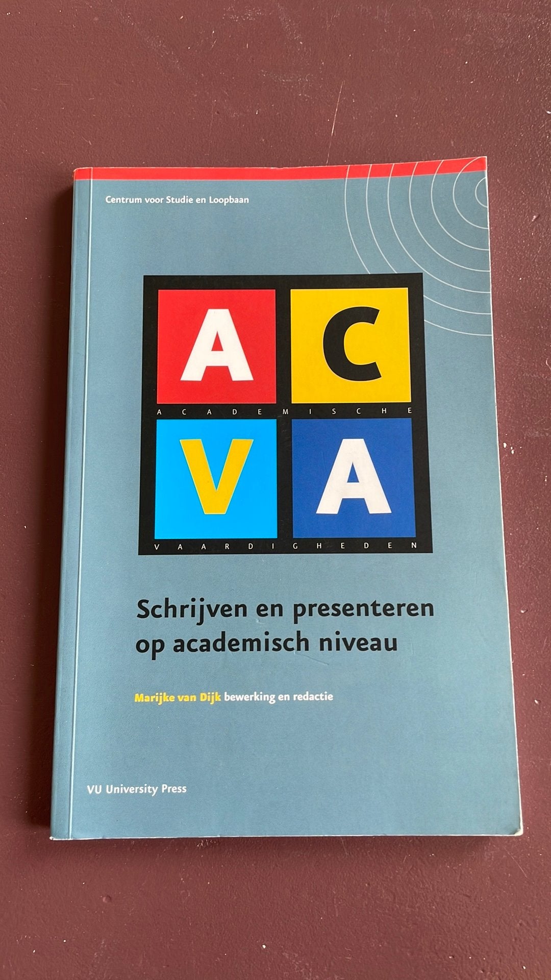 ACVA - Schrijven en presenteren op academisch niveau, Boeken, Ophalen of Verzenden, Gelezen, WO