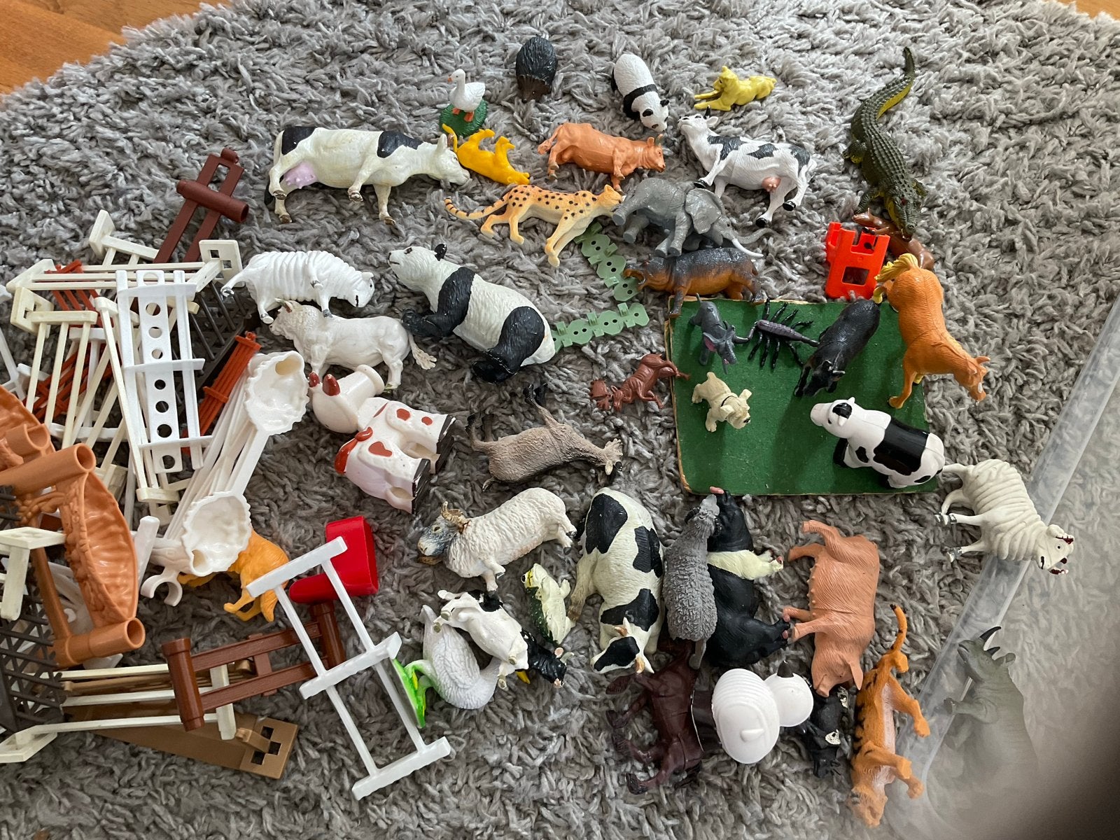 collectie speelgoed dieren en boerderij hekken, Ophalen of Verzenden, Gebruikt, Jongen of Meisje
