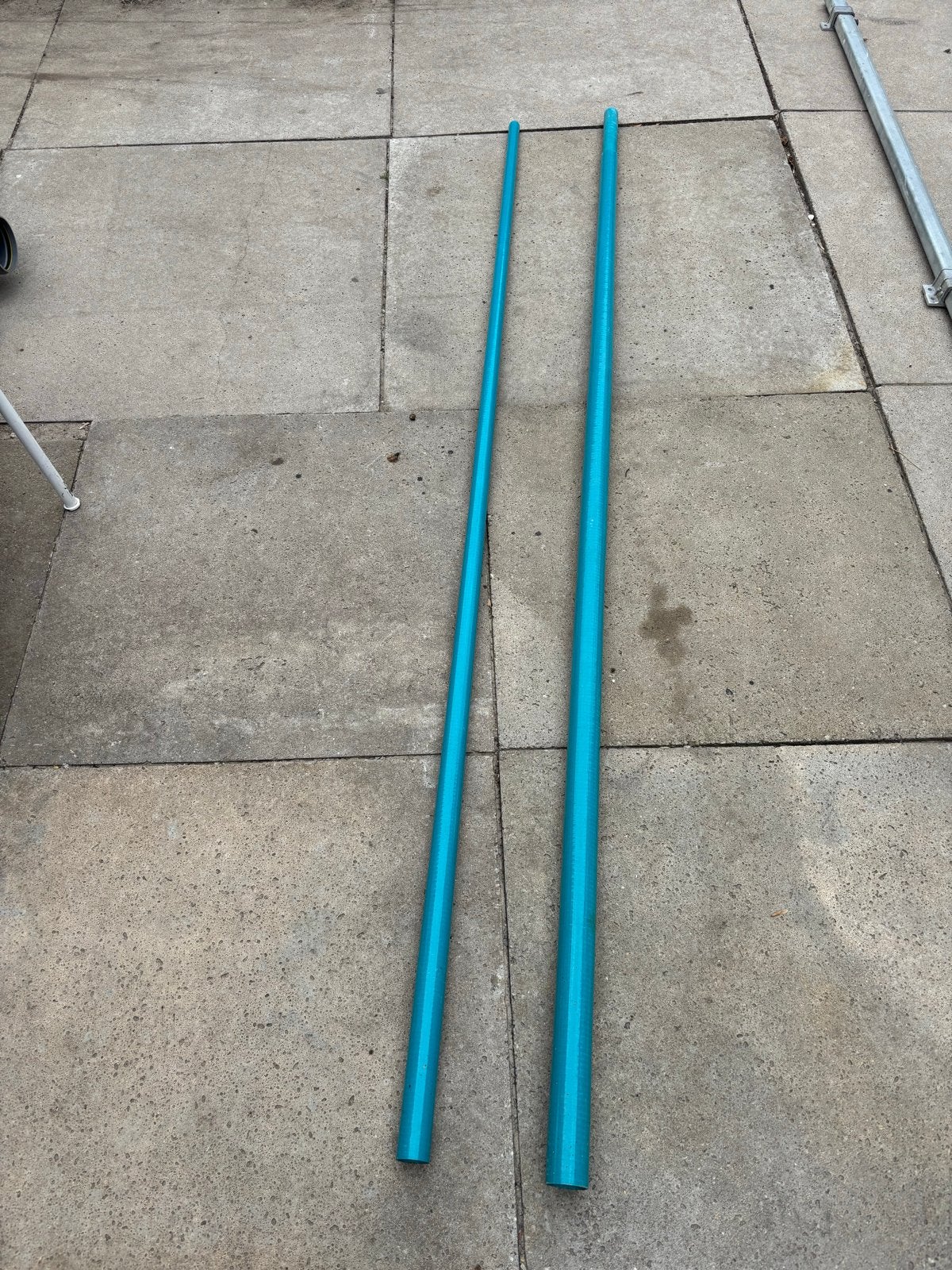 Twee delige windsurf mast totaal 4.64 m lang, Ophalen, Gebruikt
