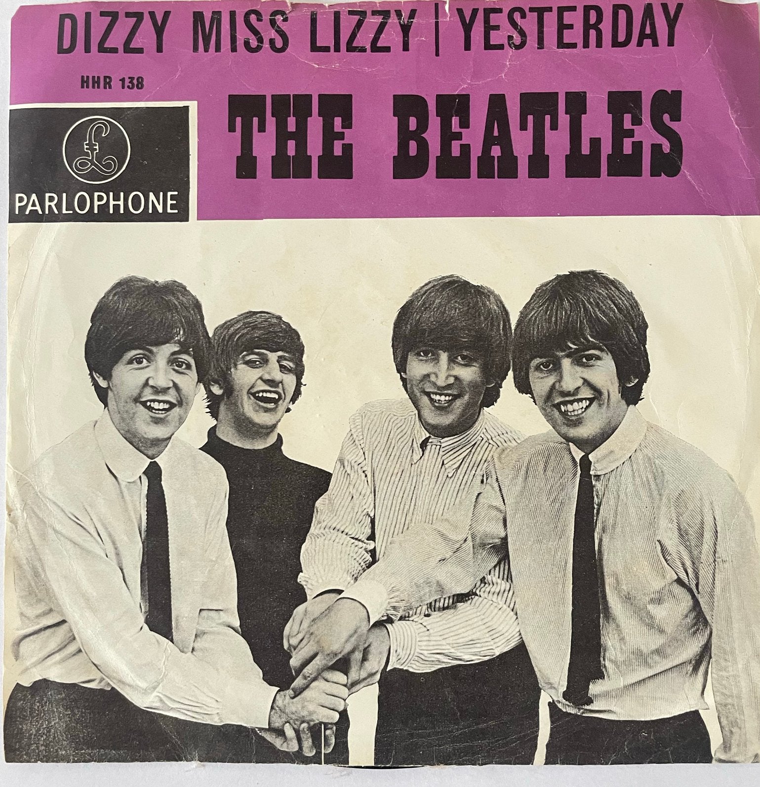 The Beatles - Dizzy miss Lizzy / Yesterday, Verzenden, Gebruikt, Pop