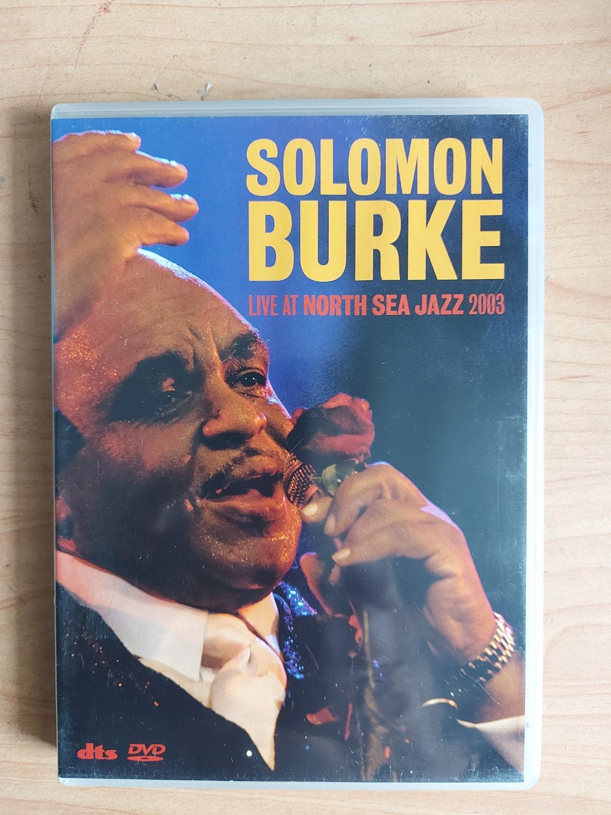 Solomon Burke Live at North Sea Jazz 2003 DVD, Alle leeftijden, Ophalen of Verzenden, Zo goed als nieuw