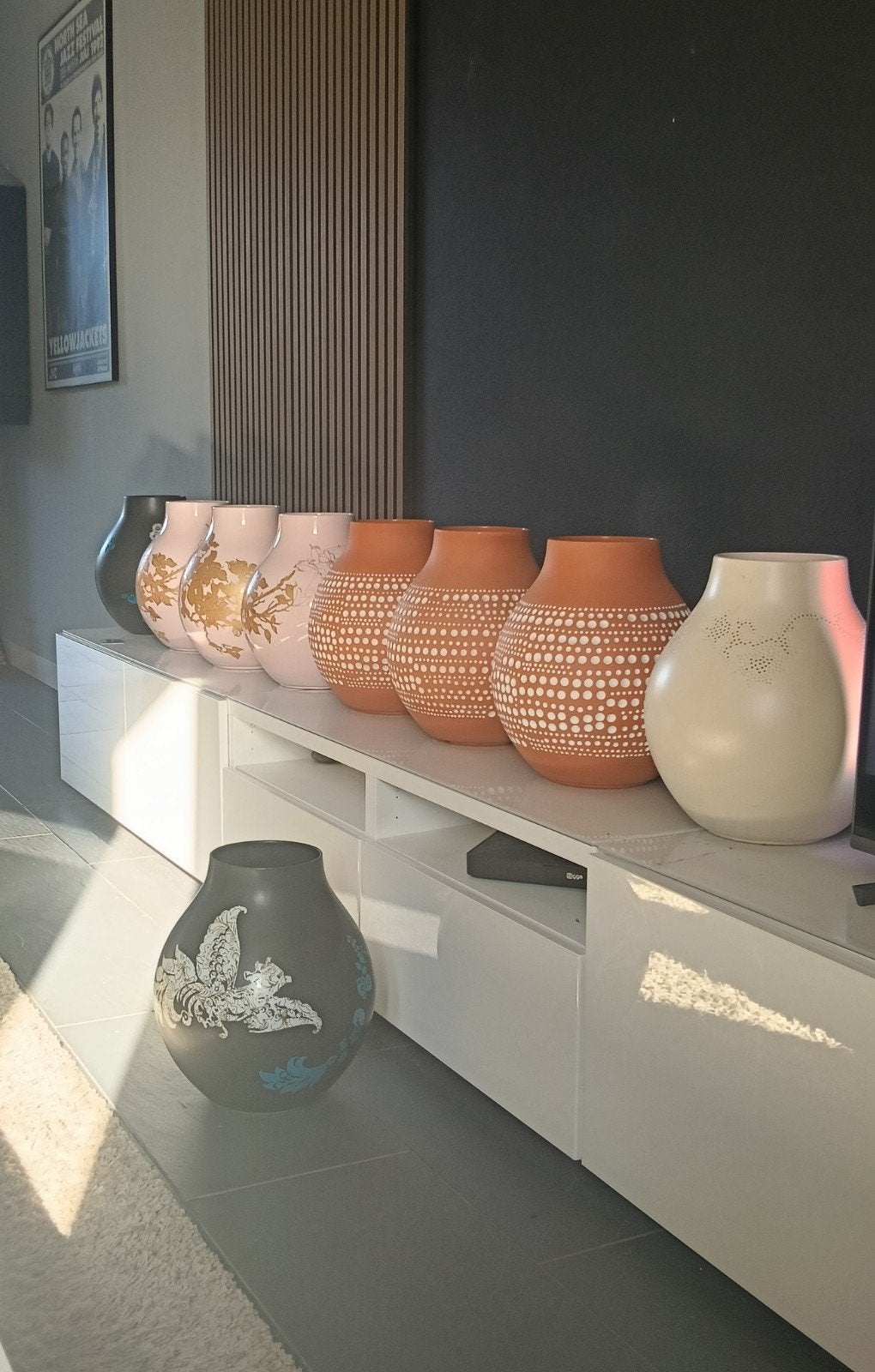Compleet set hella Jongerius vazen ikea, Ophalen, Overige kleuren, Minder dan 50 cm, Glas