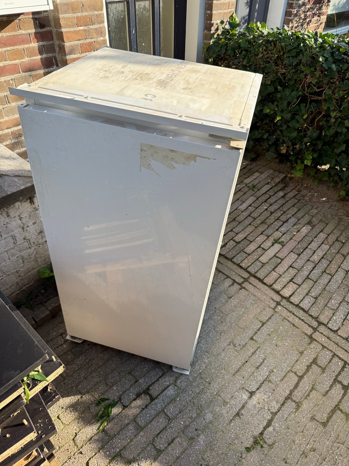 GRATIS Inbouw koelkast met vriesvak - Whirlpool, Witgoed en Apparatuur, Koelkasten en IJskasten, Gebruikt, 75 tot 100 liter, 45 tot 60 cm