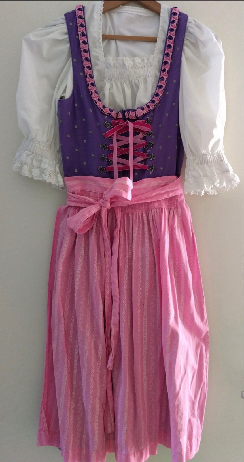 Dirndl jurk oktoberfest maat 34/36 (XS/S) met blouse, Kleding | Dames, Ophalen of Verzenden, Gedragen, Maat 34 (XS) of kleiner
