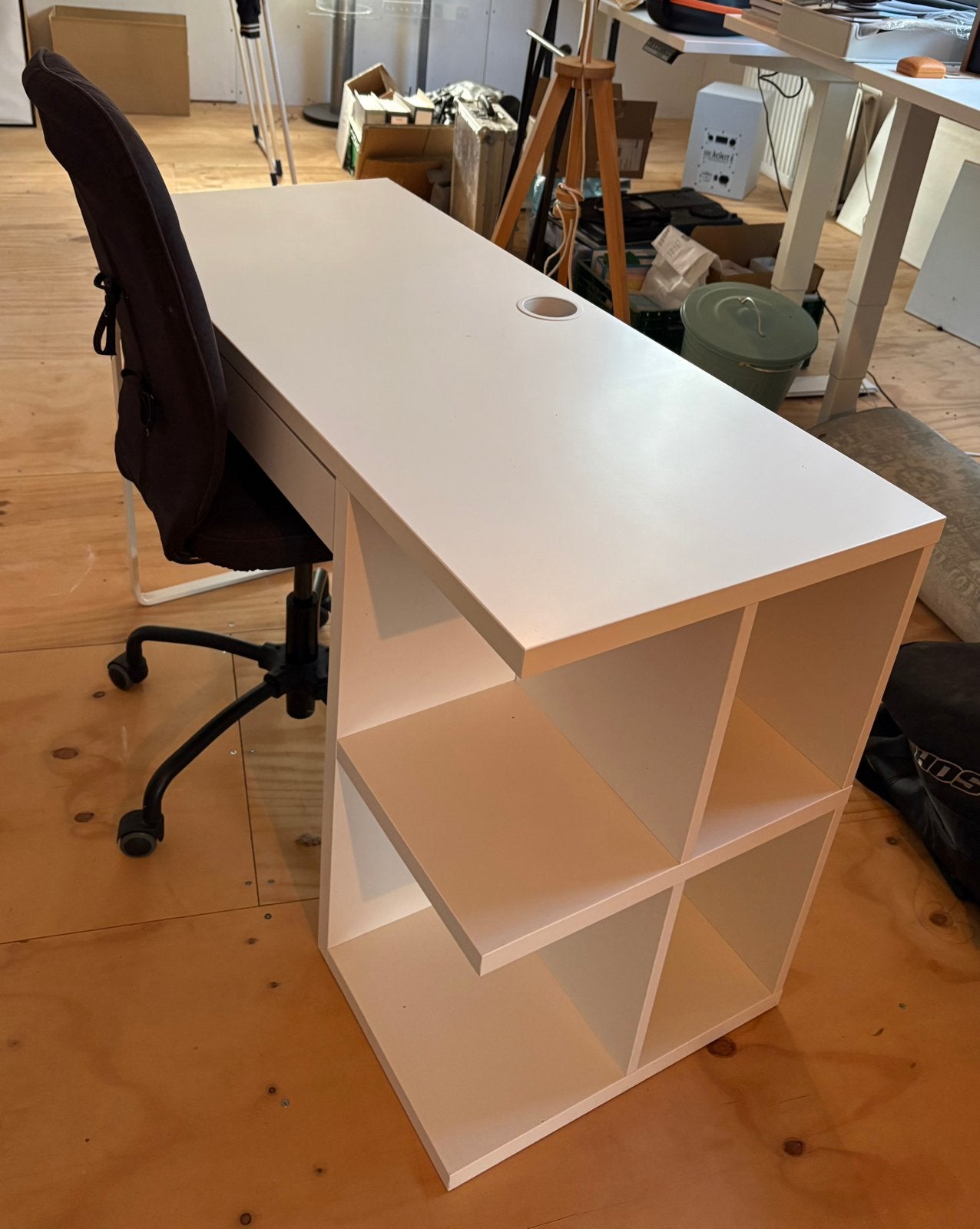 Bureau en bureaustoel, Huis en Inrichting, Ophalen, Gebruikt, Kinderbureau, IKEA