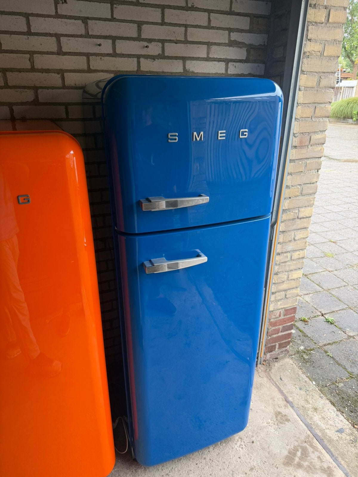 Hele nette – Smeg FAB30 Retro Koelkast Blauw met bezorgen, Ophalen, Zo goed als nieuw