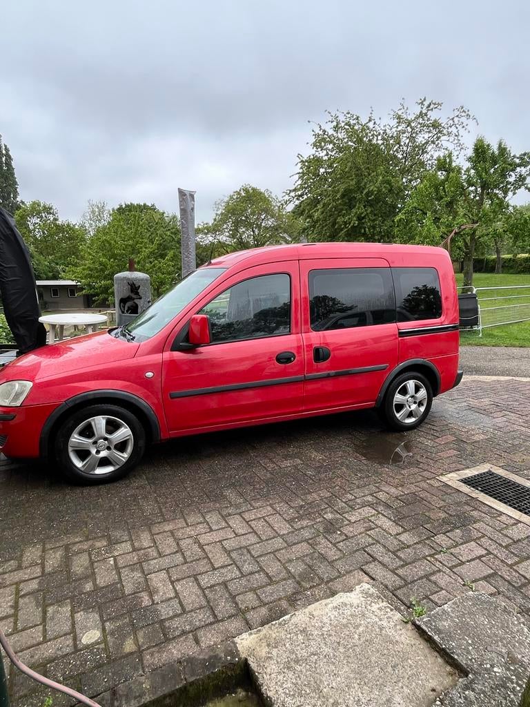 Opel Combo 1.4 Tour 2007 Rood, Voorwielaandrijving, 49 €/maand, Origineel Nederlands, Handgeschakeld