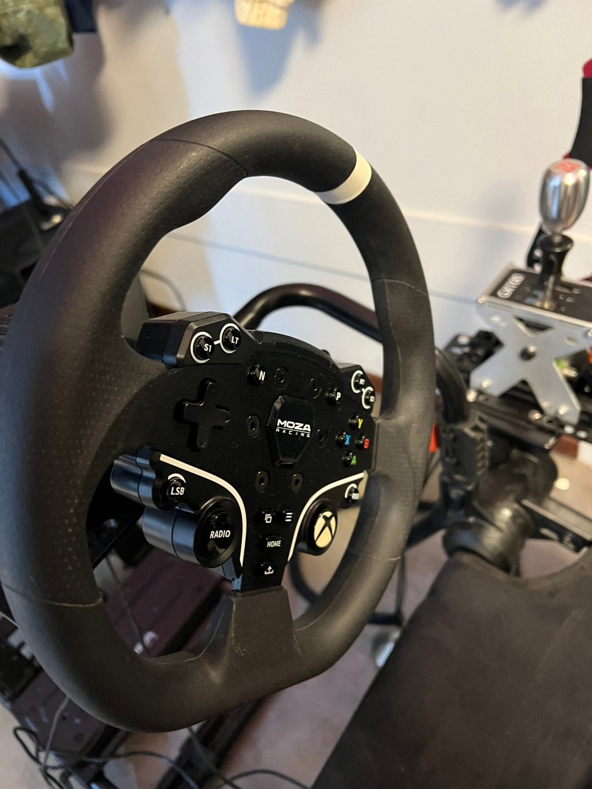 Complete Sim Racing Setup + Meta Quest 3S | MOZA R3 |, Ophalen, Racestuur, Zo goed als nieuw, PC