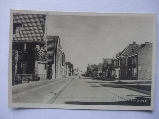 Q62 Breskens - Dorpsstraat, Verzenden, 1940 tot 1960, Gelopen, Zeeland