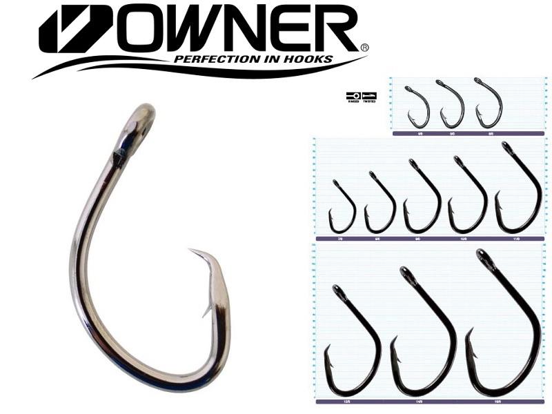 Big Game OWNER Circel Hooks Super Mutu Made in Japan Nieuw., Ophalen of Verzenden, Nieuw, Haak