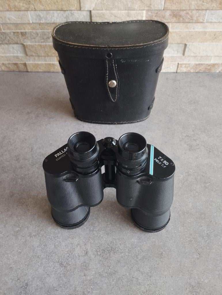 Verrekijker van het merk Pallas 7x50 field 7.1 Vintage!!, Ophalen of Verzenden, 8 tot 12x
