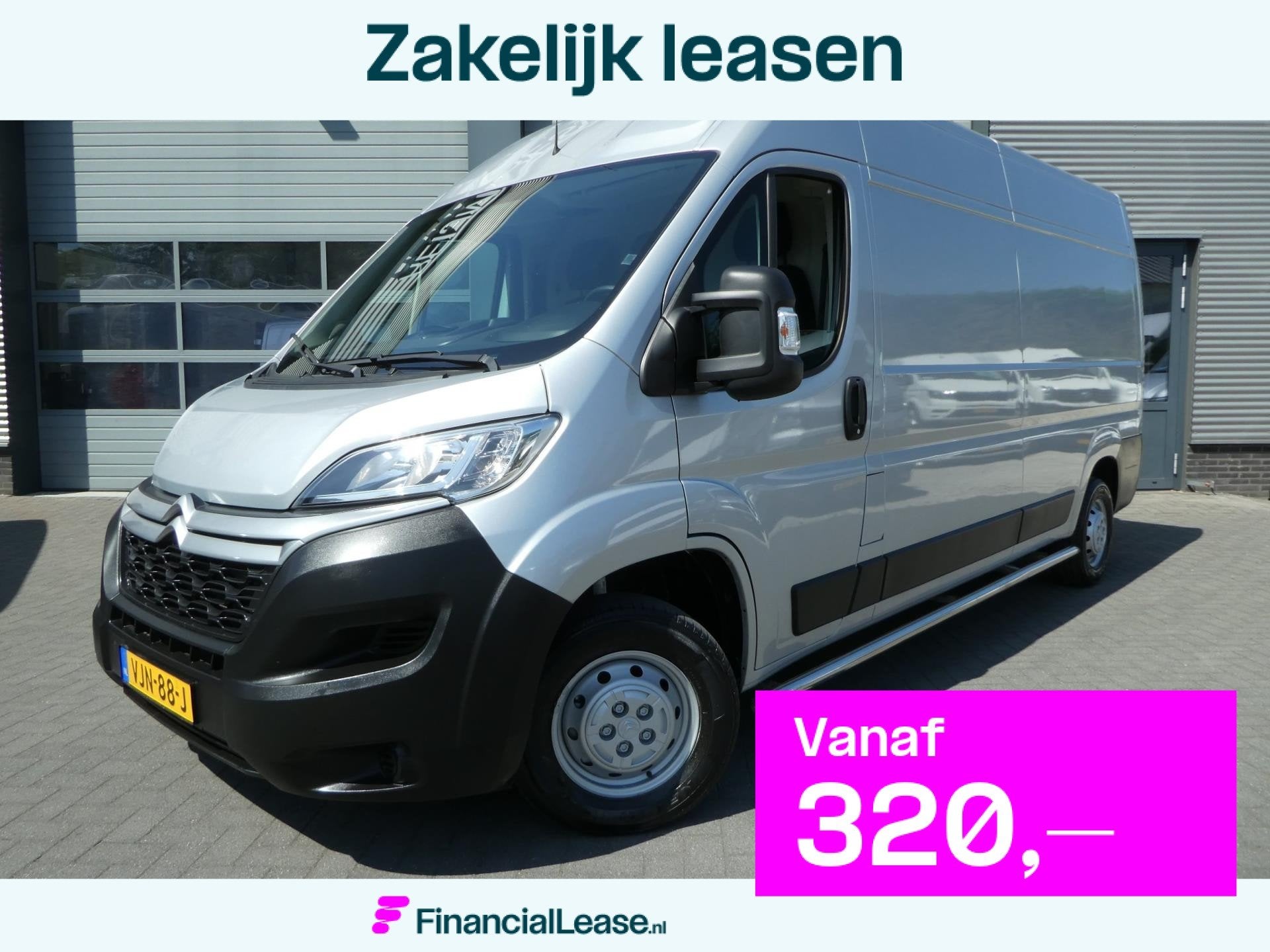 Citroen Jumper 33 2.2 BlueHDi 140 L3H2 airco camera navigati, Voorwielaandrijving, Gebruikt, Euro 6, 4 cilinders