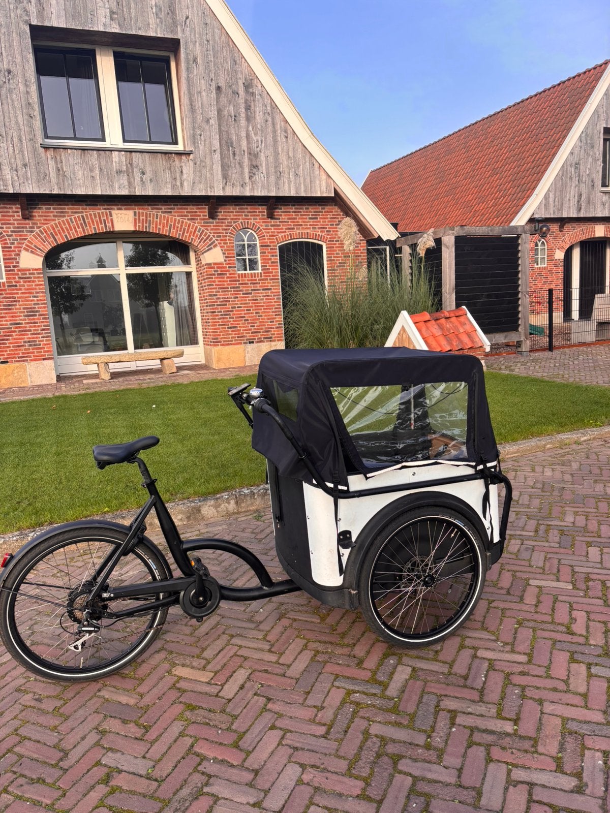 Bakfiets met peuterschaal, Fietsen en Brommers, Ophalen, Zo goed als nieuw, 1 kind