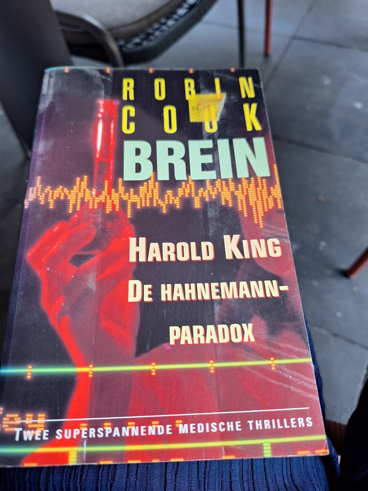 Robin Cook - Brein & Harold King - De Hahnemann-Paradox, Ophalen of Verzenden, Gelezen, Robin Cook, Harold King, Nederland