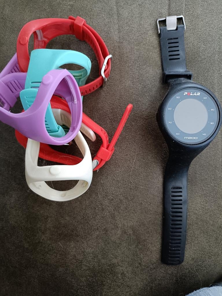 Polar M200 GPS sporthorloge + extra bandjes, Ophalen