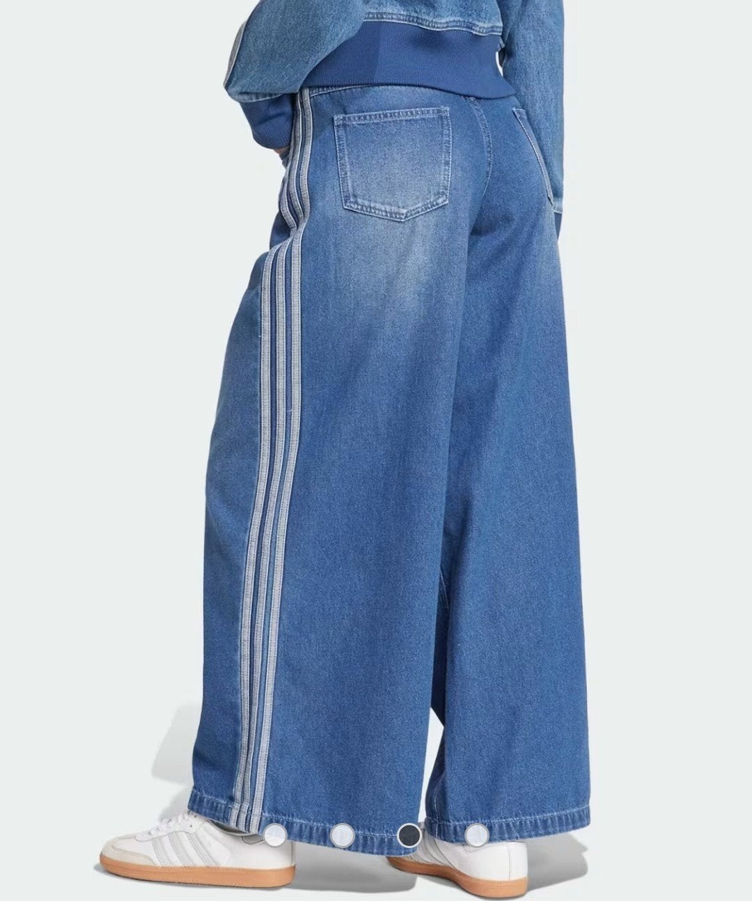 adidas jeans firebird, Nieuw, Ophalen of Verzenden, W33 - W36 (confectie 42/44), Blauw