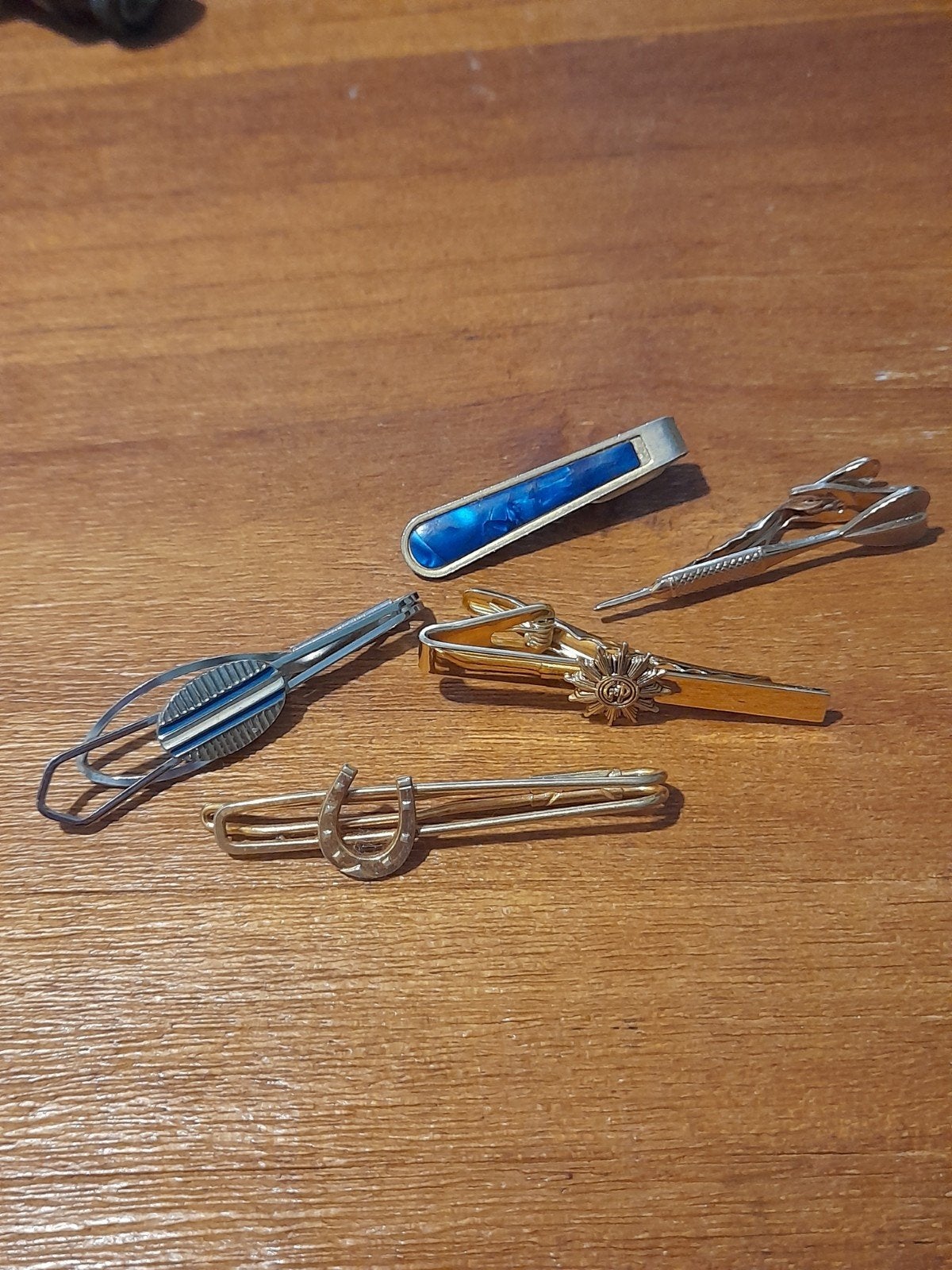 5 Vintage Dasspelden in Perfecte Staat, Verzenden, Zo goed als nieuw