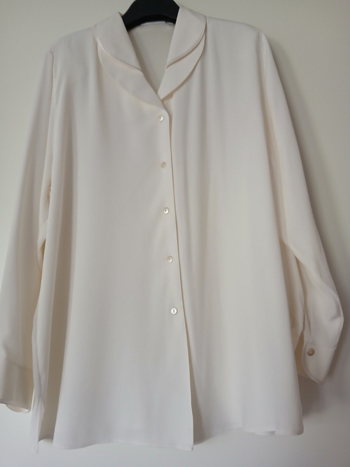 Een prachtige vintage Erfo blouse (lange mouw) in maat 42., Erfo, Ophalen, Zo goed als nieuw, Maat 42/44 (L)