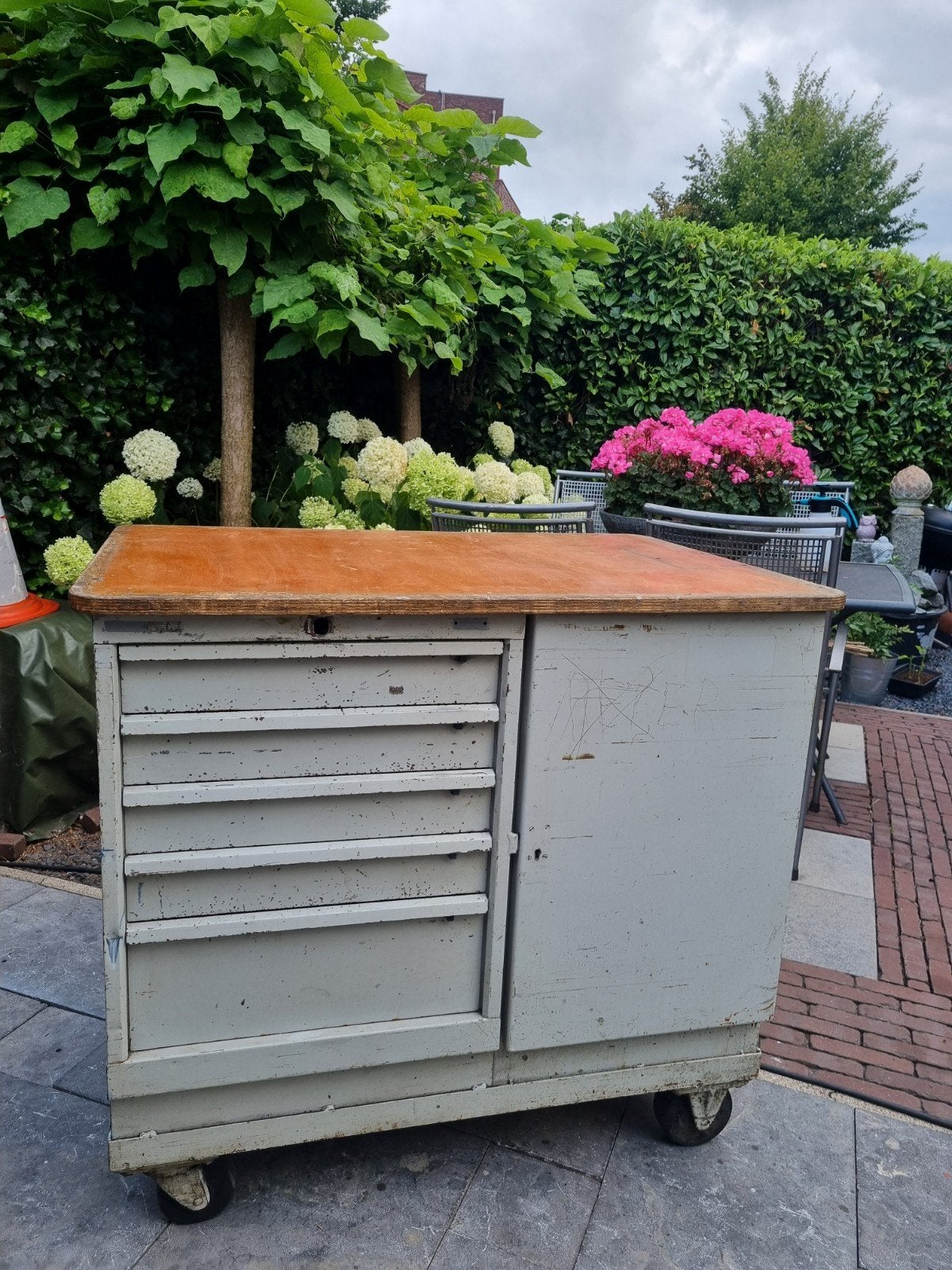 Lista gereedschap kast, Ophalen, Gebruikt, Bankschroef