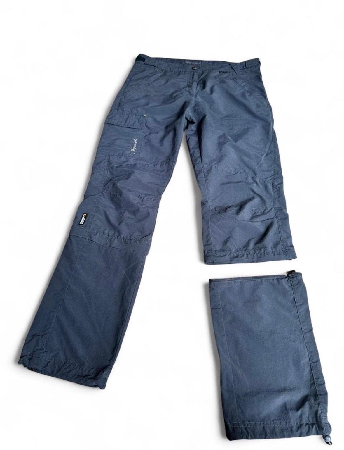 Icepeak afritsbroek dames W31 L30 grijs nylon wandelbroek, Maat 38/40 (M), Ophalen of Verzenden, Gedragen, Grijs