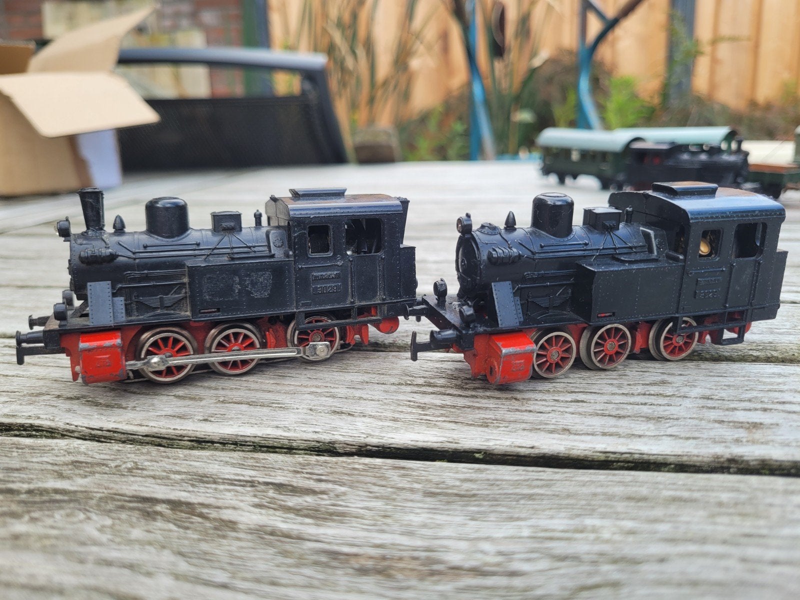 2 Märklin locomotieven 3029 1:87, Wisselstroom, Gebruikt, Locomotief, Ophalen of Verzenden