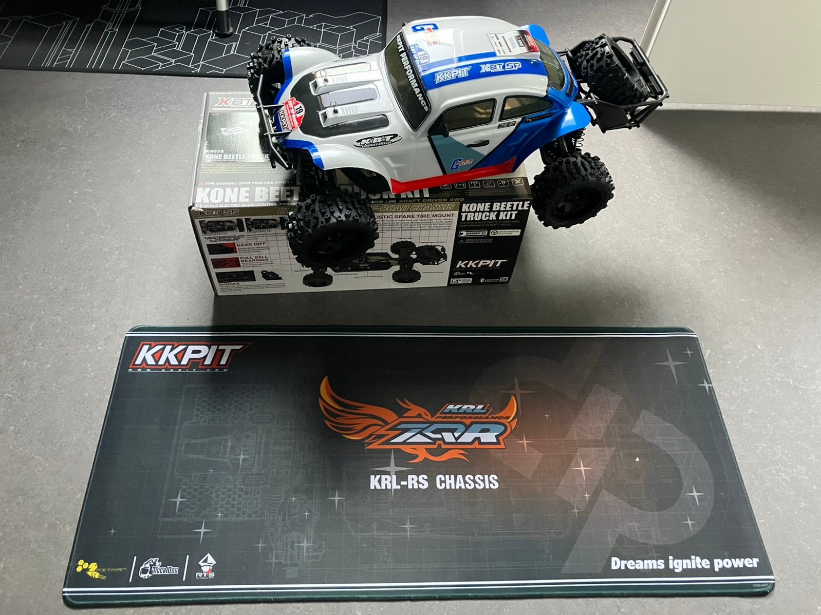 KKPIT Beetle 1/8 high end Buggy!, Hobby en Vrije tijd, Elektro, Auto offroad, Nieuw, Ophalen of Verzenden