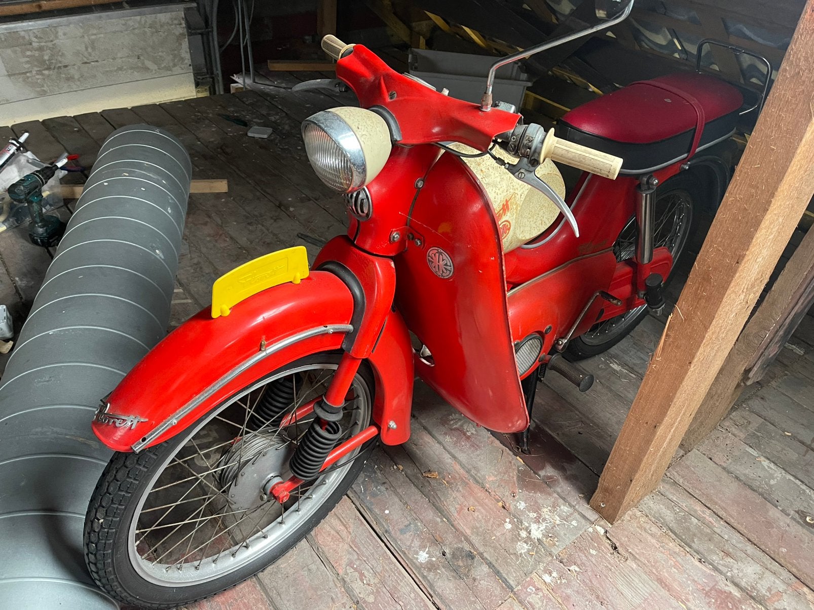 Kreidler EI tank 1962 met kenteken., Ophalen, Gebruikt