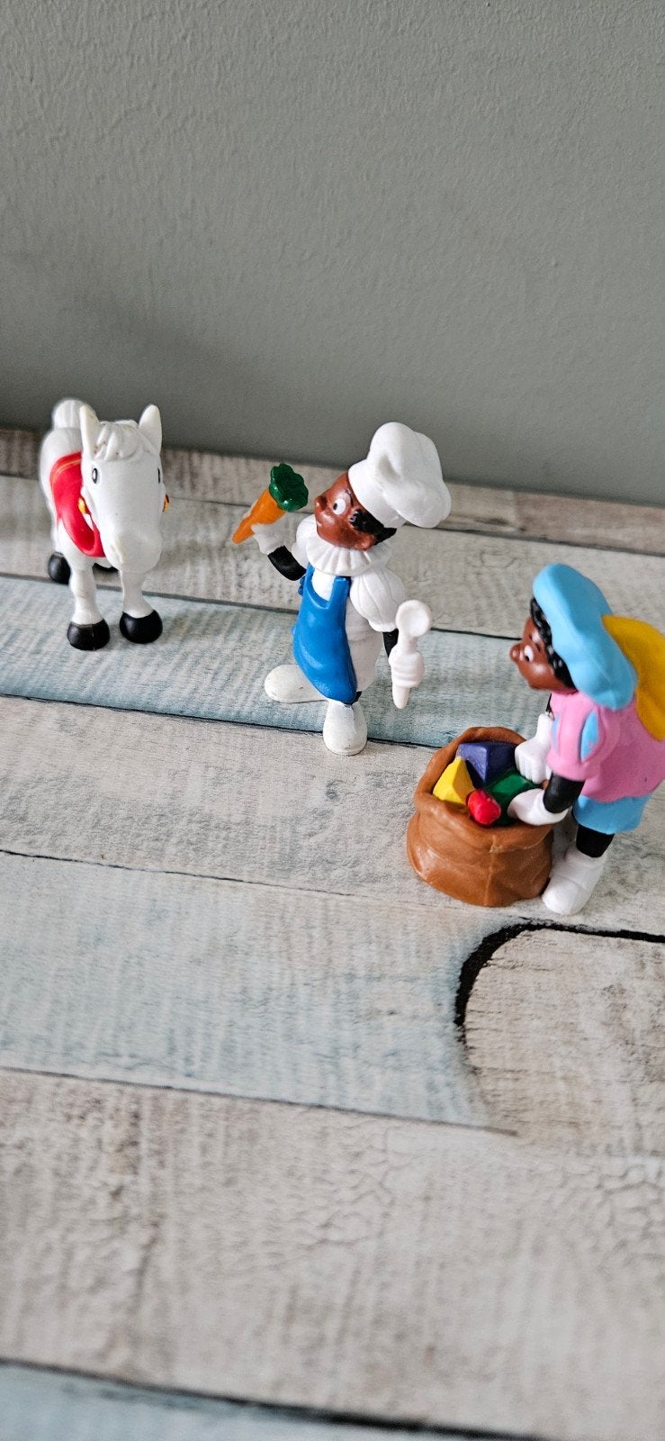 blokker pietjes pieten piet sinterklaas, Ophalen, Gebruikt