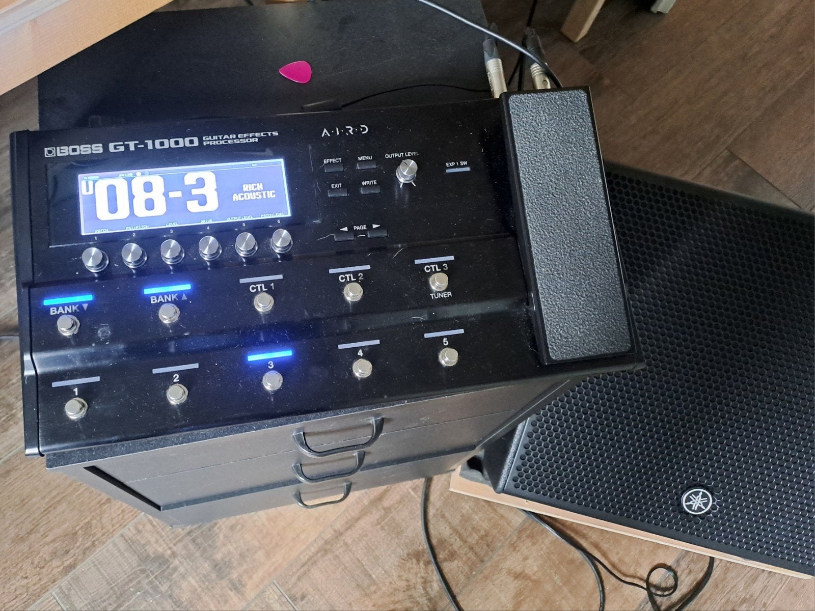 BOSS GT-1000 Gitaar Effect Processor - Zo goed als nieuw, Ophalen of Verzenden, Zo goed als nieuw, Delay of Echo