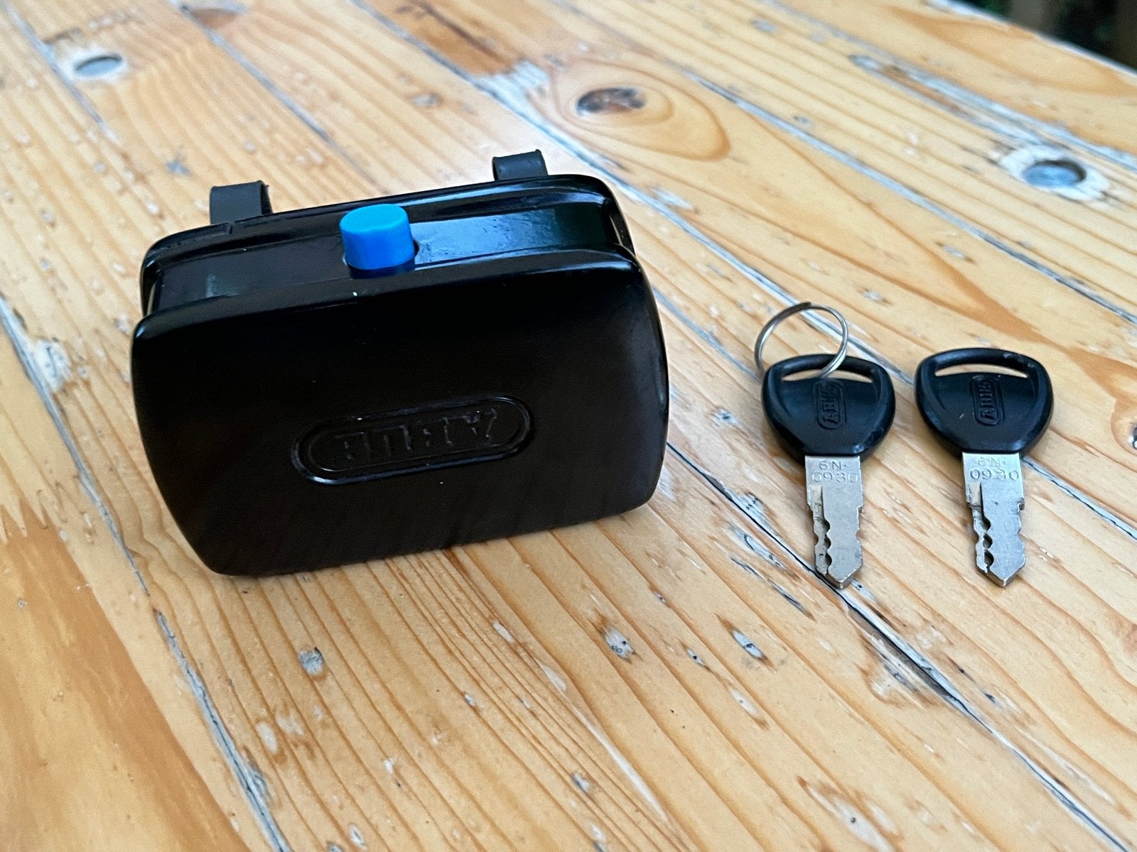 Abus Alarm box Fiets beveiliging, Fietsen en Brommers, Ophalen, Alarm, Gebruikt, Overige fietssloten