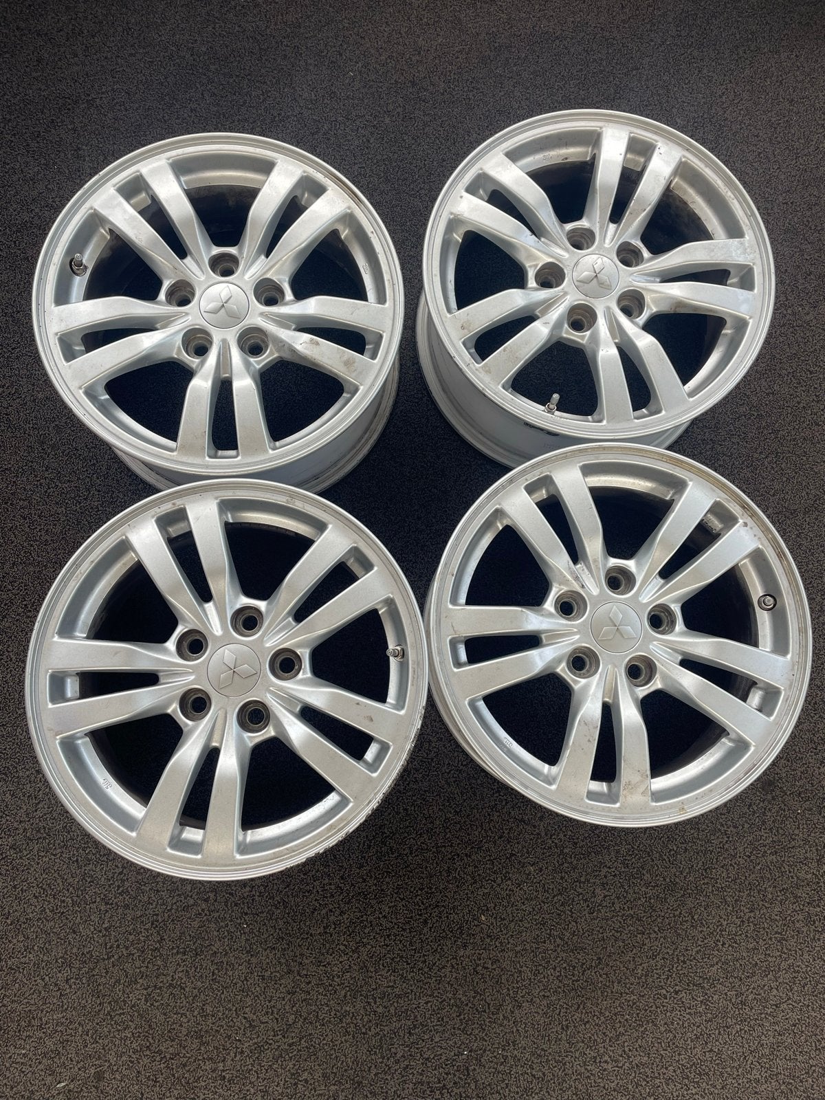 Set van 4 originele Mitsubishi velgen 16 inch, Ophalen of Verzenden, Gebruikt