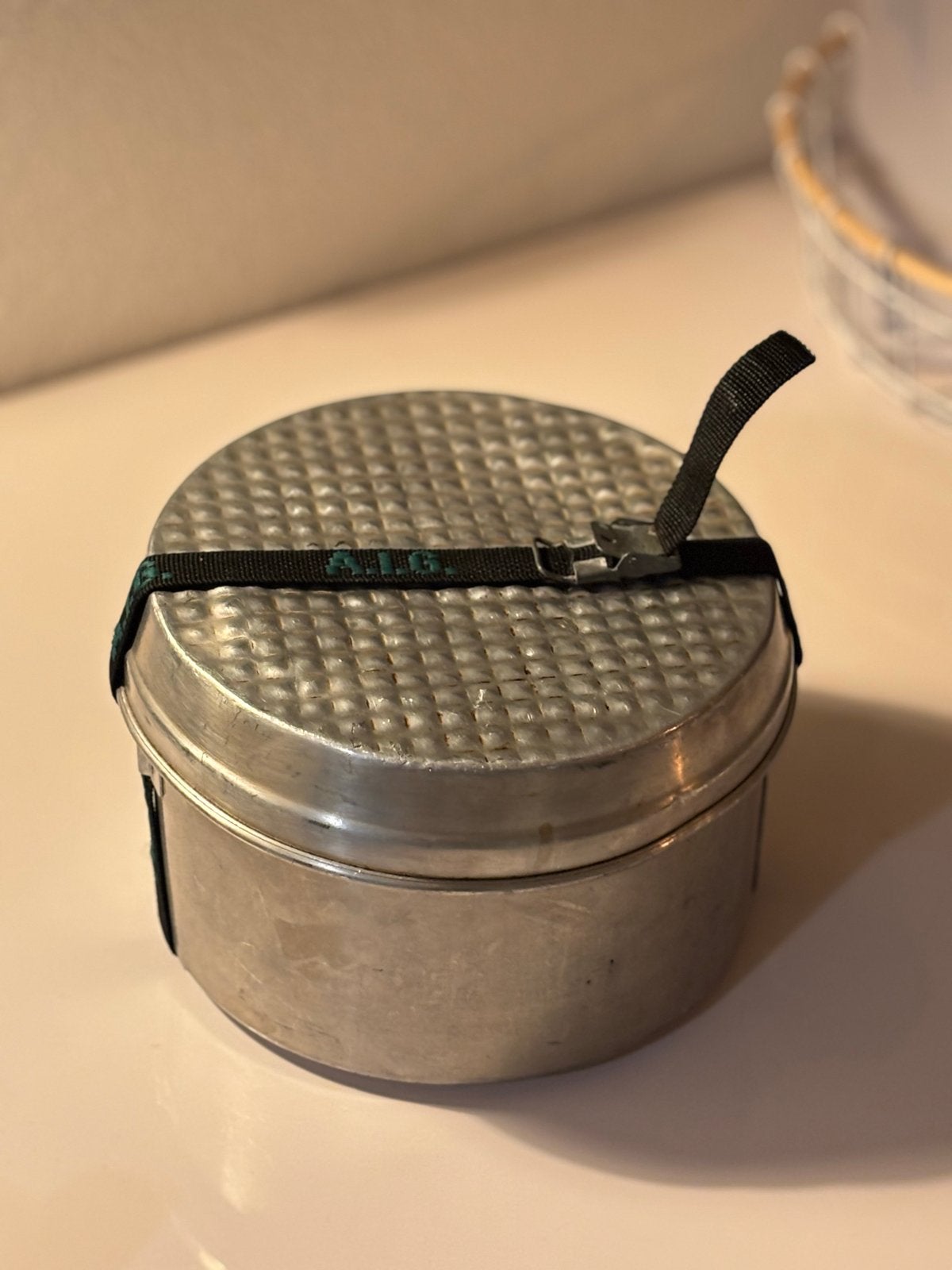 Vintage aluminium kampeer kookset - 6-delig, Ophalen of Verzenden, Gebruikt