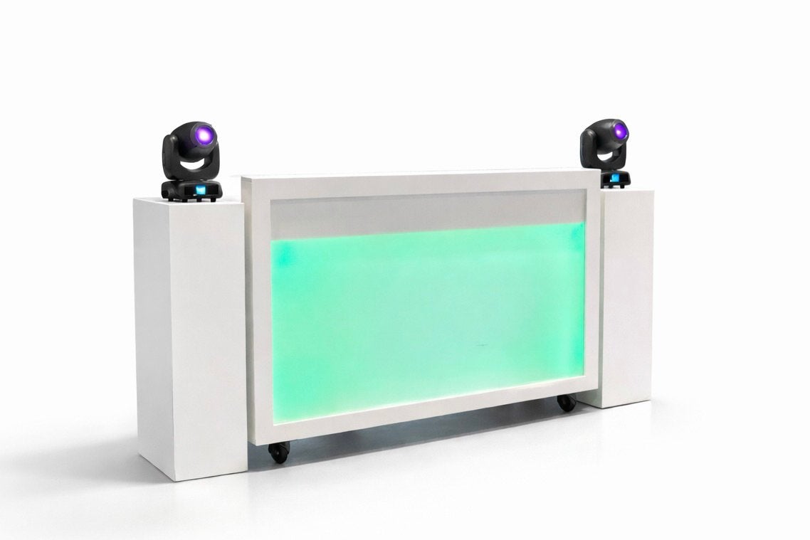 DJ Booth met zuilen LED Verlichting, Muziek en Instrumenten, Dj-sets en Draaitafels, Ophalen of Verzenden, Gebruikt, Dj-set, Overige merken