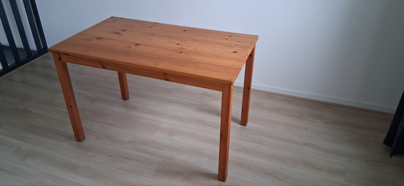 Vurenhouten eettafel 70x120 cm, hoogte 77cm, Huis en Inrichting, Tafels | Eettafels, Ophalen, Gebruikt, 100 tot 150 cm, 50 tot 100 cm