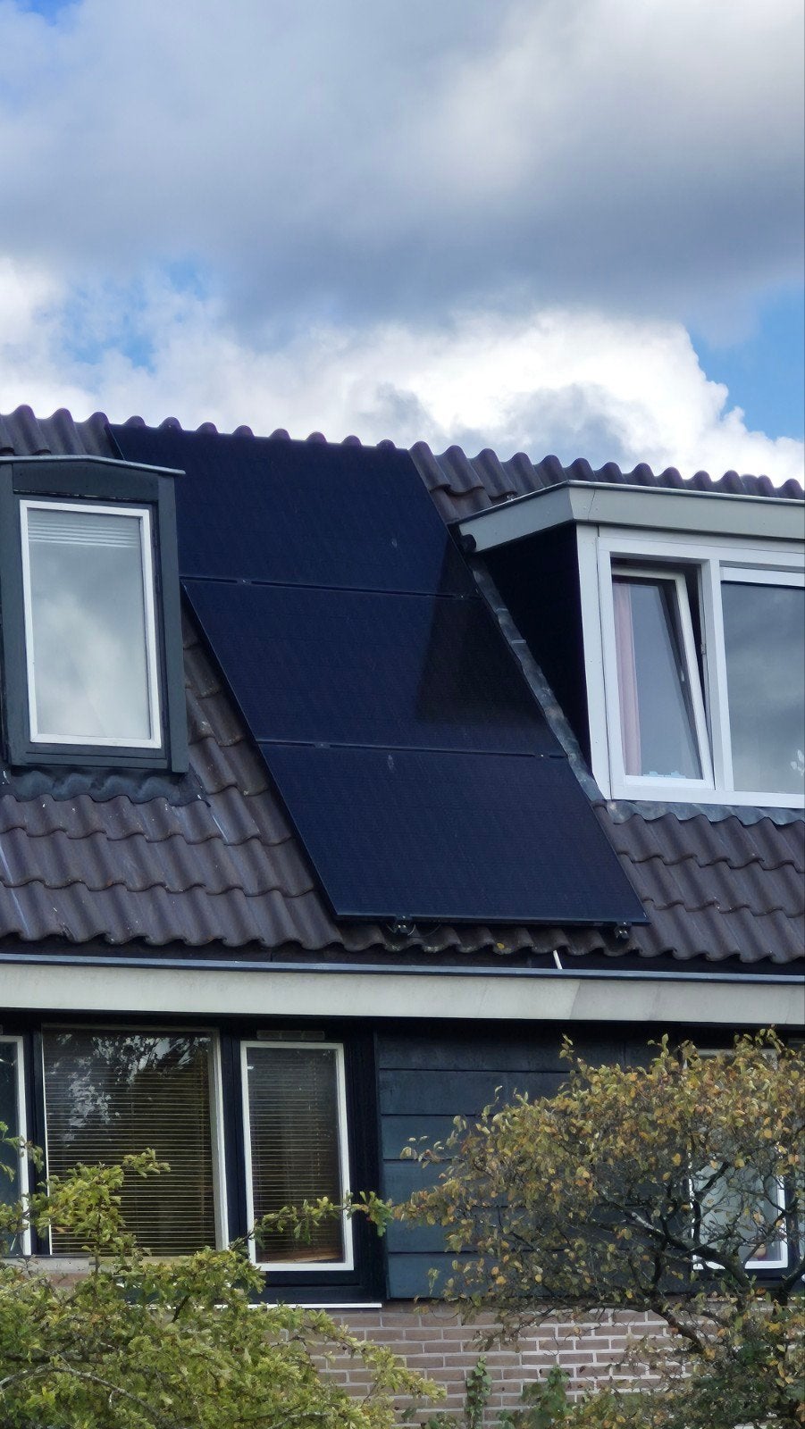 3x zonnepanelen plus IQ7 omvormer en montagesysteem, Doe-het-zelf en Verbouw, Ophalen of Verzenden, Gebruikt, Compleet systeem