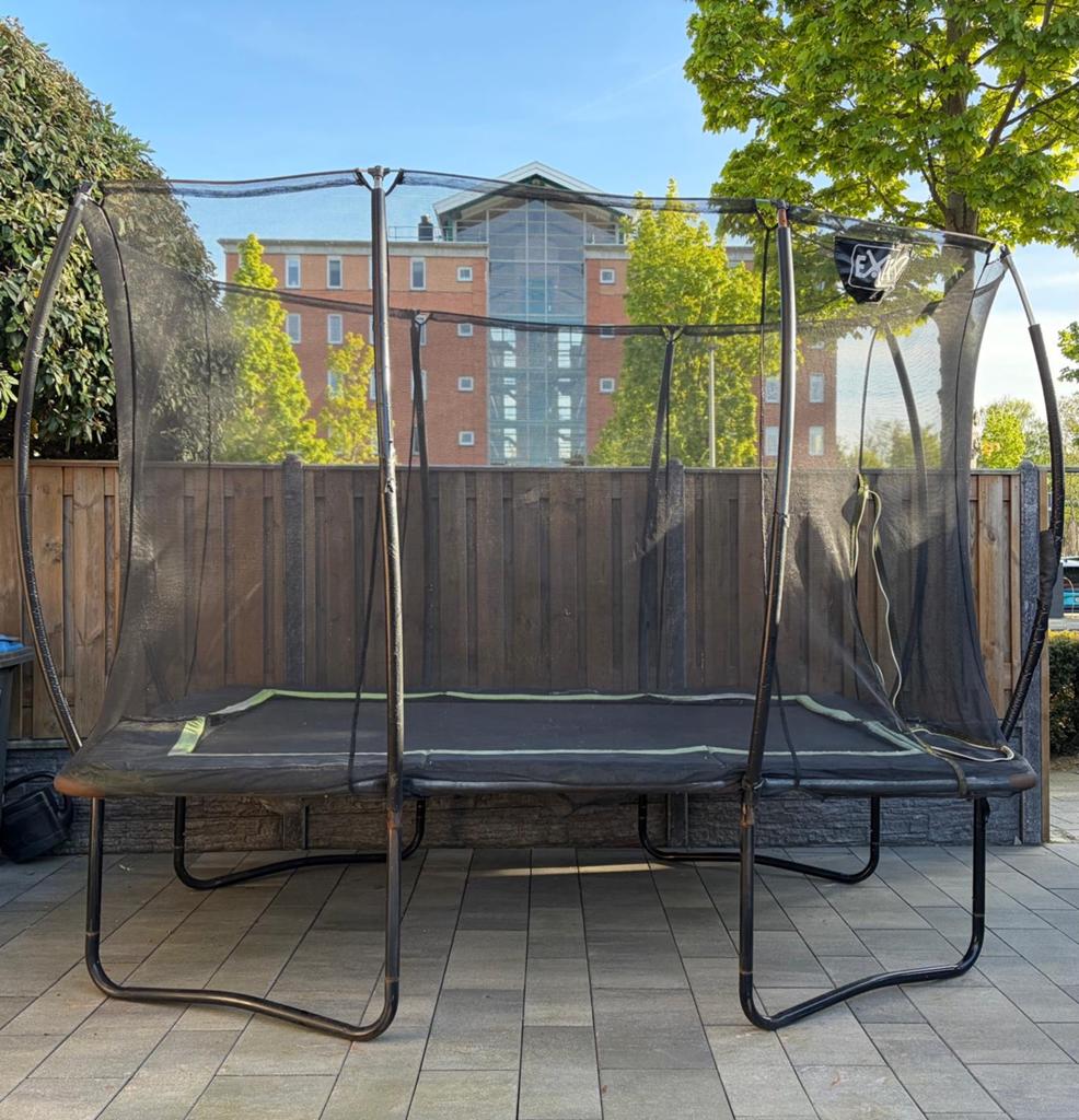 EXIT Silhouette trampoline 214x305cm, Ophalen, Gebruikt