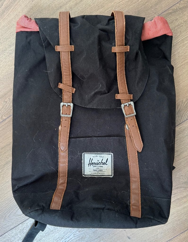 Rugzak Herschel met laptopvak, Ophalen of Verzenden, Gebruikt, Overige merken