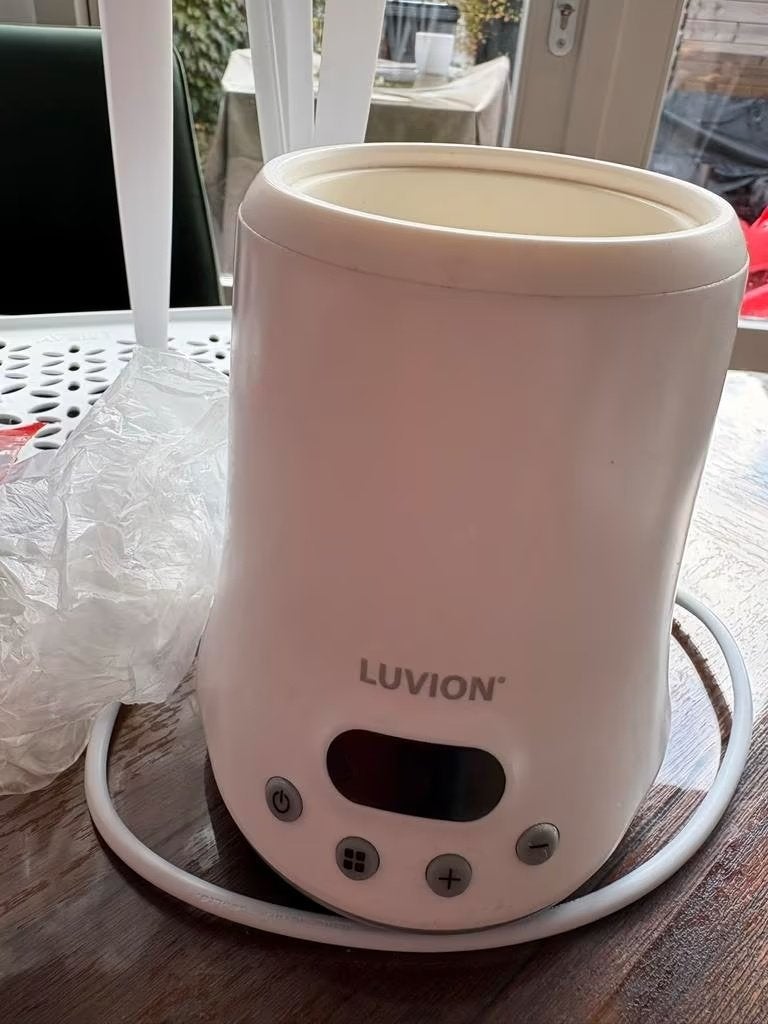 Luvion Flessenwarmer - Eco Fast Deluxe, Kinderen en Baby's, Babyvoeding en Toebehoren, Ophalen of Verzenden, Nieuw, Flessen- of potjesverwarmer