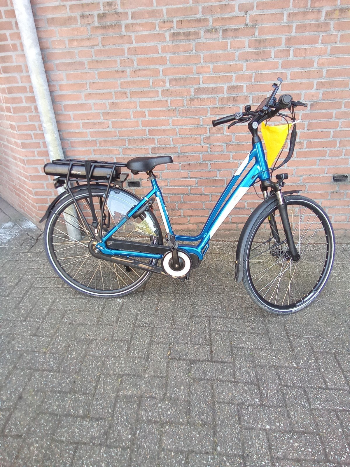 Amslod York MRX-600 E-bike - Blauw, 7 speed, 600Wh, Ophalen, Zo goed als nieuw