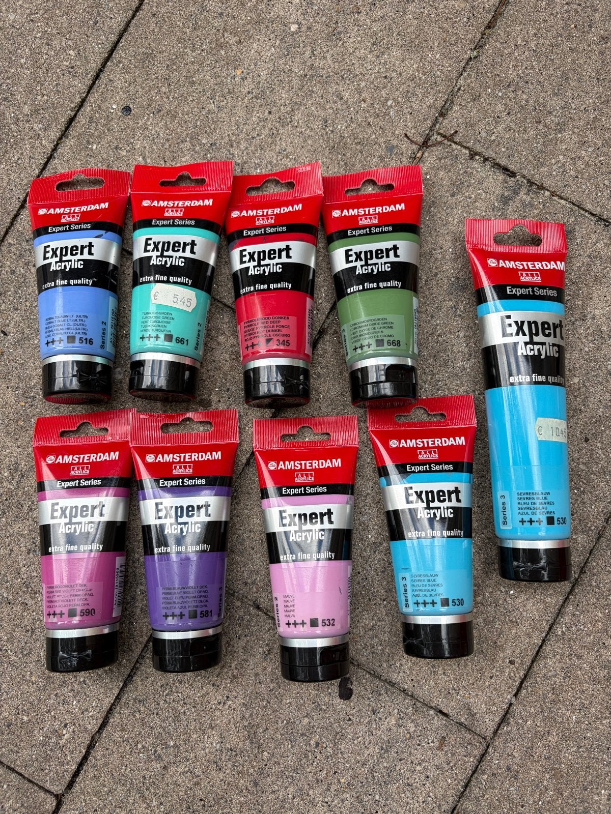 Amsterdam Expert Acrylverf set - Gebruikt, enkel ophalen, Ophalen, Gebruikt, Acrylverf