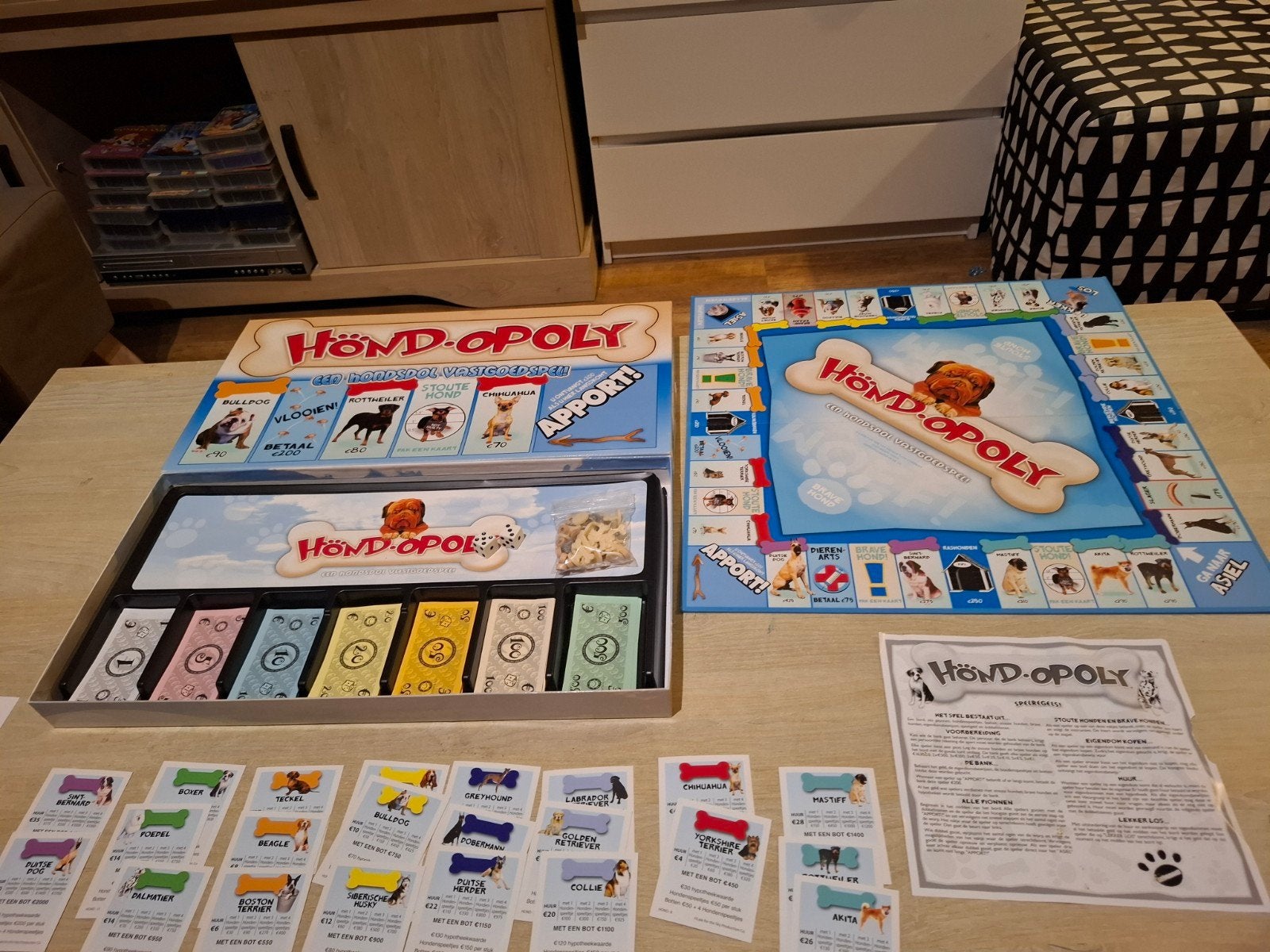 Hond-Opoly Bordspel - Leuk voor hondenliefhebbers!, Gebruikt, Late for the Sky Production Company, 1750 Madison Rd, Cincinnati, OH 45206, USA